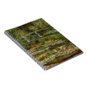 Monet French Japanese Bridge Giverney Notizblock (Rechte Seite)