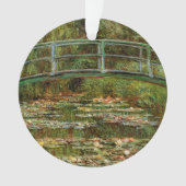 Monet French Japanese Bridge Giverney Ornament (Vorderseite)
