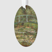 Monet French Japanese Bridge Giverney Ornament (Vorderseite)