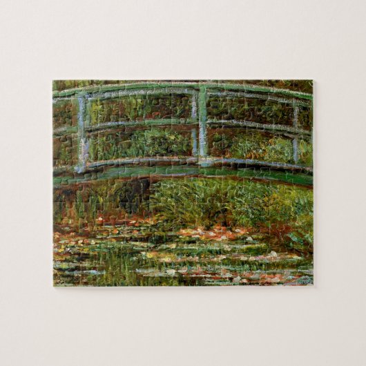 Monet French Japanese Bridge Giverney Puzzle (Horizontal)