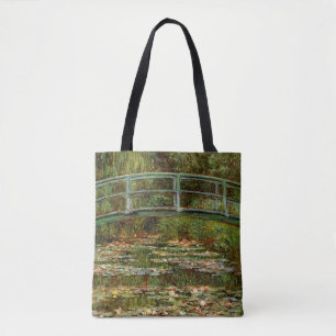 Monet French Japanese Bridge Giverney Tasche