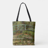 Monet French Japanese Bridge Giverney Tasche (Rückseite)