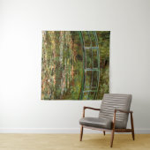 Monet French Japanese Bridge Giverney Wandteppich (Beispiel (Horizontal))