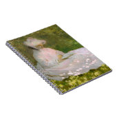 Monet Frühjahr-Notizbuch Notizblock (Rechte Seite)