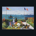 Monet Garden bei Sainte Adresse Einladungen<br><div class="desc">Monet Garden bei Sainte Adresse Einladungen. Öl auf Leinwand 1867. Das Hotel Garden at Sainte-Adresse ist eines der bekanntesten frühen Gemälde des französischen Impressionisten Claude Monet und bietet ein paar stehende vor dem Hafen von Sainte Adresse vor der französischen Flagge. Der Garten, in dem sie stehen, ist voll von Blume...</div>