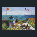 Monet Garden bei Sainte Adresse Einladungen<br><div class="desc">Monet Garden bei Sainte Adresse Einladungen. Öl auf Leinwand 1867. Das Hotel Garden at Sainte-Adresse ist eines der bekanntesten frühen Gemälde des französischen Impressionisten Claude Monet und bietet ein paar stehende vor dem Hafen von Sainte Adresse vor der französischen Flagge. Der Garten, in dem sie stehen, ist voll von Blume...</div>