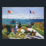 Monet Garden bei Sainte Adresse Fotodruck<br><div class="desc">Monet Garden at Sainte Adresse print. Öl auf Leinwand 1867. Das Hotel Garden at Sainte-Adresse ist eines der bekanntesten frühen Gemälde des französischen Impressionisten Claude Monet und bietet ein paar stehende vor dem Hafen von Sainte Adresse vor der französischen Flagge. Der Garten, in dem sie stehen, ist voll von Blume...</div>