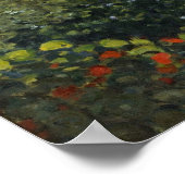 Monet Garden bei Sainte-Adresse Malerei Poster (Ecke)