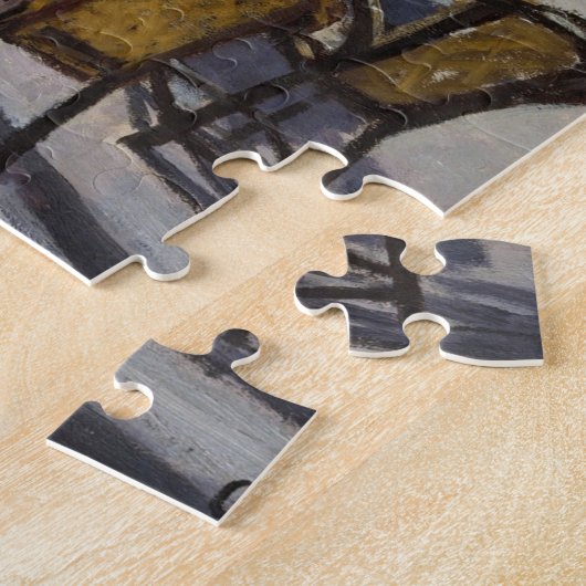 Monet Garden bei Sainte-Adresse Malerei Puzzle (Seite)