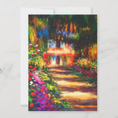 Monet Garden - Giverne Card (Vorderseite)