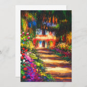Monet Garden - Giverny Ankündigung (Vorne/Hinten)