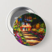 Monet Garden - Giverny Button (Vorne & Hinten)