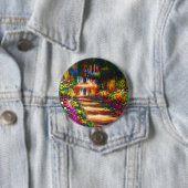 Monet Garden - Giverny Button (Beispiel)