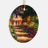 Monet Garden - Giverny Keramik Ornament (Rechts)