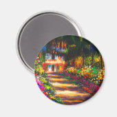 Monet Garden - Giverny Magnet (Vorderseite/Rückseite)