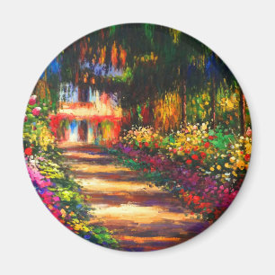 Monet Garden - Giverny Magnet
