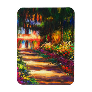 Monet Garden - Giverny Magnet
