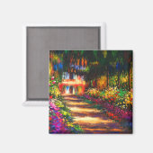 Monet Garden - Giverny Magnet (Vorderseite/Rückseite)