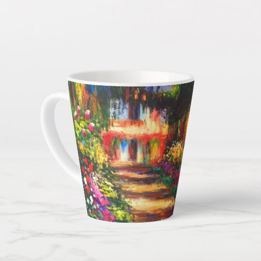 Monet Garden - Giverny Milchtasse (Linke Ecke)