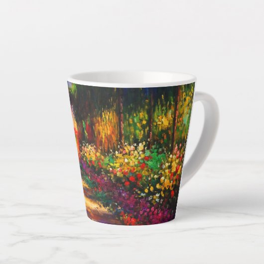 Monet Garden - Giverny Milchtasse (Rechte Ecke)
