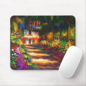Monet Garden - Giverny Mousepad (Mit Mouse)