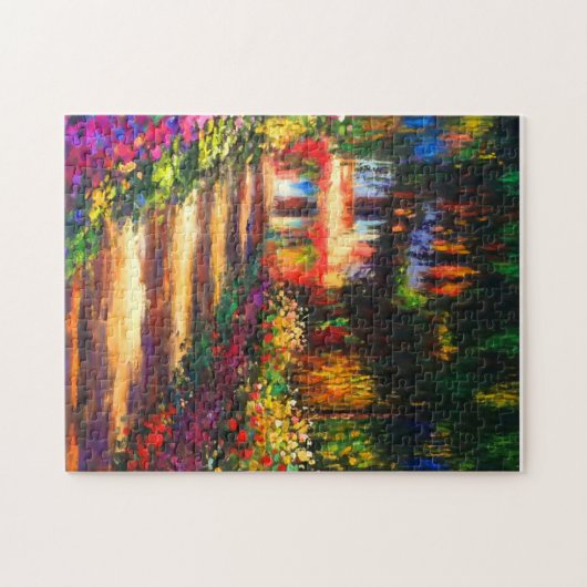 Monet Garden - Giverny Puzzle (Horizontal)