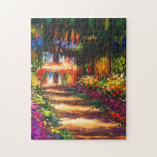 Monet Garden - Giverny Puzzle (Vertikal)