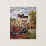 Monet Garden - The Restaurant Puzzle<br><div class="desc">Der argentinische Garten ist eine wunderschöne Kunst,  die von Claude Monet,  einem französischen Impressionisten,  im Jahre 1873 entworfen wurde und seine Ehefrau und den Künstler in ihrem Dahliengarten in der Sonne zeigt.</div>
