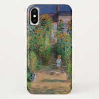 Monet Garden Vetheuil Impressionim Malerei