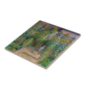Monet Garden Vetheuil Impressionim Malerei Fliese (Seite)