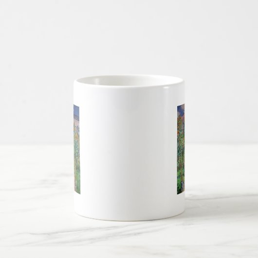 Monet Garden Vetheuil Impressionim Malerei Kaffeetasse (Mittel)