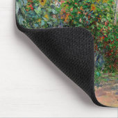 Monet Garden Vetheuil Impressionim Malerei Mousepad (Ecke)