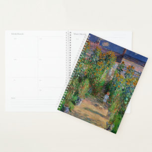 Monet Garden Vetheuil Impressionim Malerei Planer