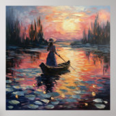 Monet Gardens Poster (Vorne)