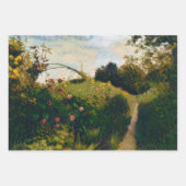 Monet-Garten Geschenkpapier Set (Vorderseite 2)