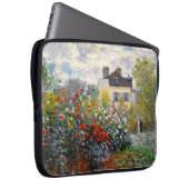 Monet Garten in Argenteuil Laptopschutzhülle (Vorne Rechts)