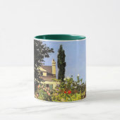 Monet - Garten in Blüte Tasse (Zentrum)
