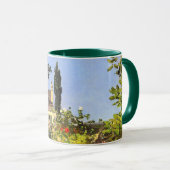 Monet - Garten in Blüte Tasse (VorderseiteRechts)