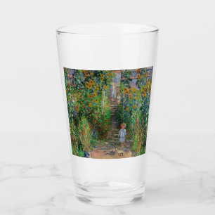 Monet Garten Vetheuil Impressionismus Blumenmalere Glas