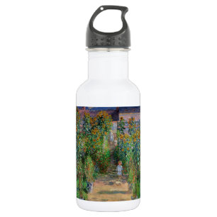 Monet Garten Vetheuil Impressionismus Malerei Edelstahlflasche