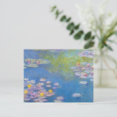 Monet gelbes Wasser-Lilien-Postkarte Postkarte (Stehend Vorderseite)