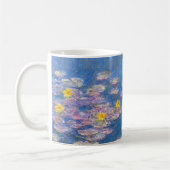 Monet gelbes Wasser-Lilien-Tasse Kaffeetasse (Links)