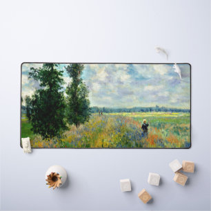 Monet-Gemälde, Mohnfeld, Argenteuil, Schreibtischunterlage