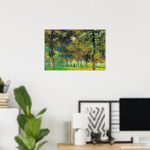 Monet-Gemälde, The Allee du Champ de Foire, Poster (Heimbüro)