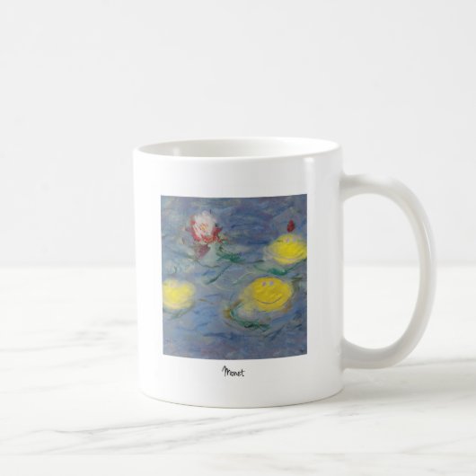 Monet-glückliches Gesicht Kaffeetasse (Rechts)