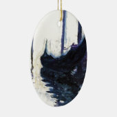 Monet Gondel in Venedig Keramikornament (Rechts)