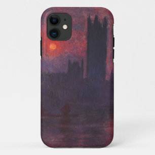 Monet Häuser des Parlaments an Sonnenuntergang Case-Mate iPhone Hülle