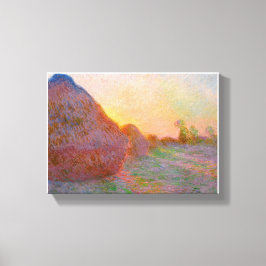 Monet Haystack Leinwanddruck