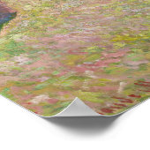 Monet - Haystacks Midday Poster (Ecke)