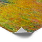 Monet - Herbst auf der Seine in Argentinien Poster (Ecke)
